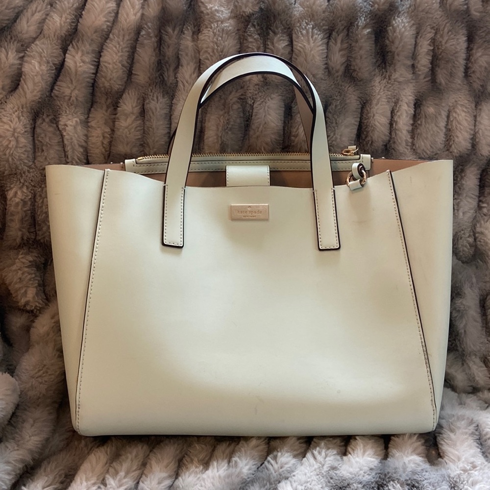Light Blue Kate Spade Crossbody/Top Handle Tote